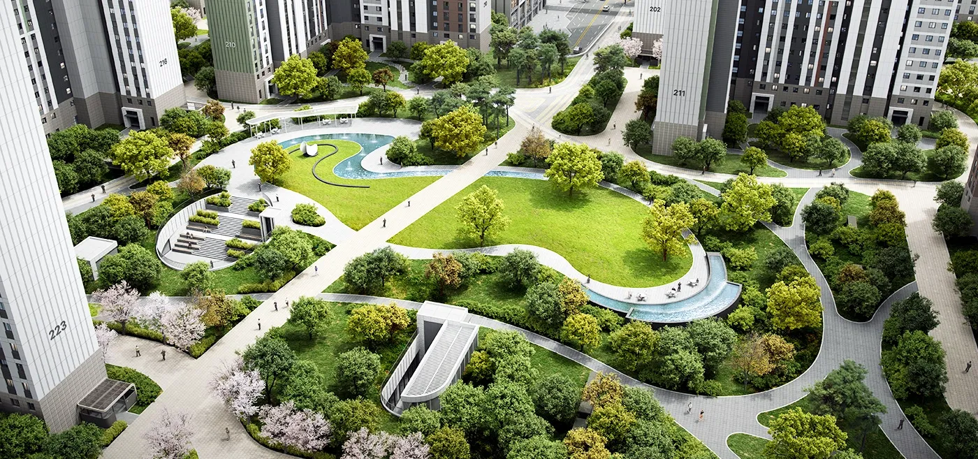 시그니처필드 조경