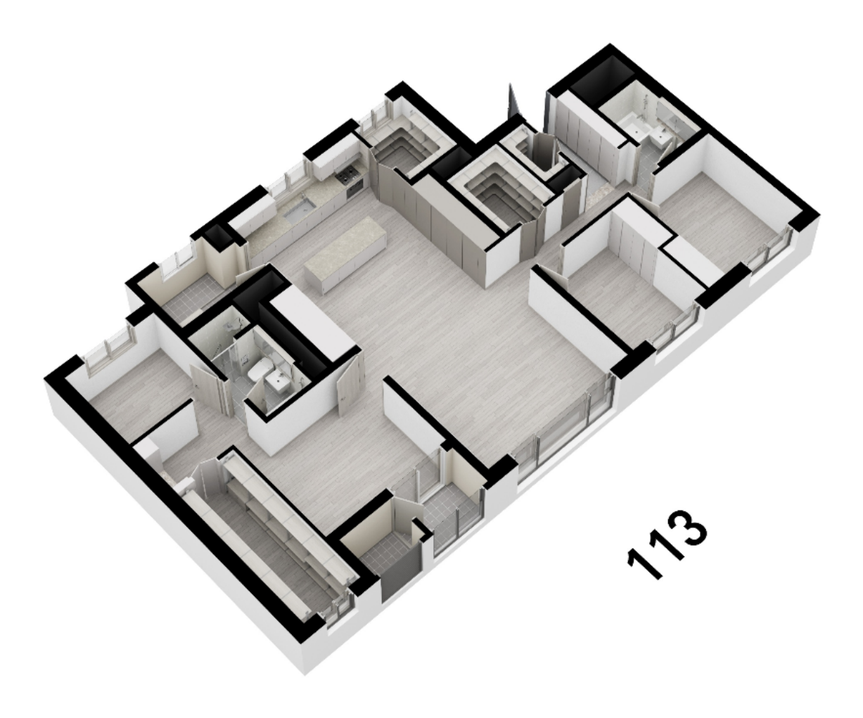 113㎡ 아이소메트릭