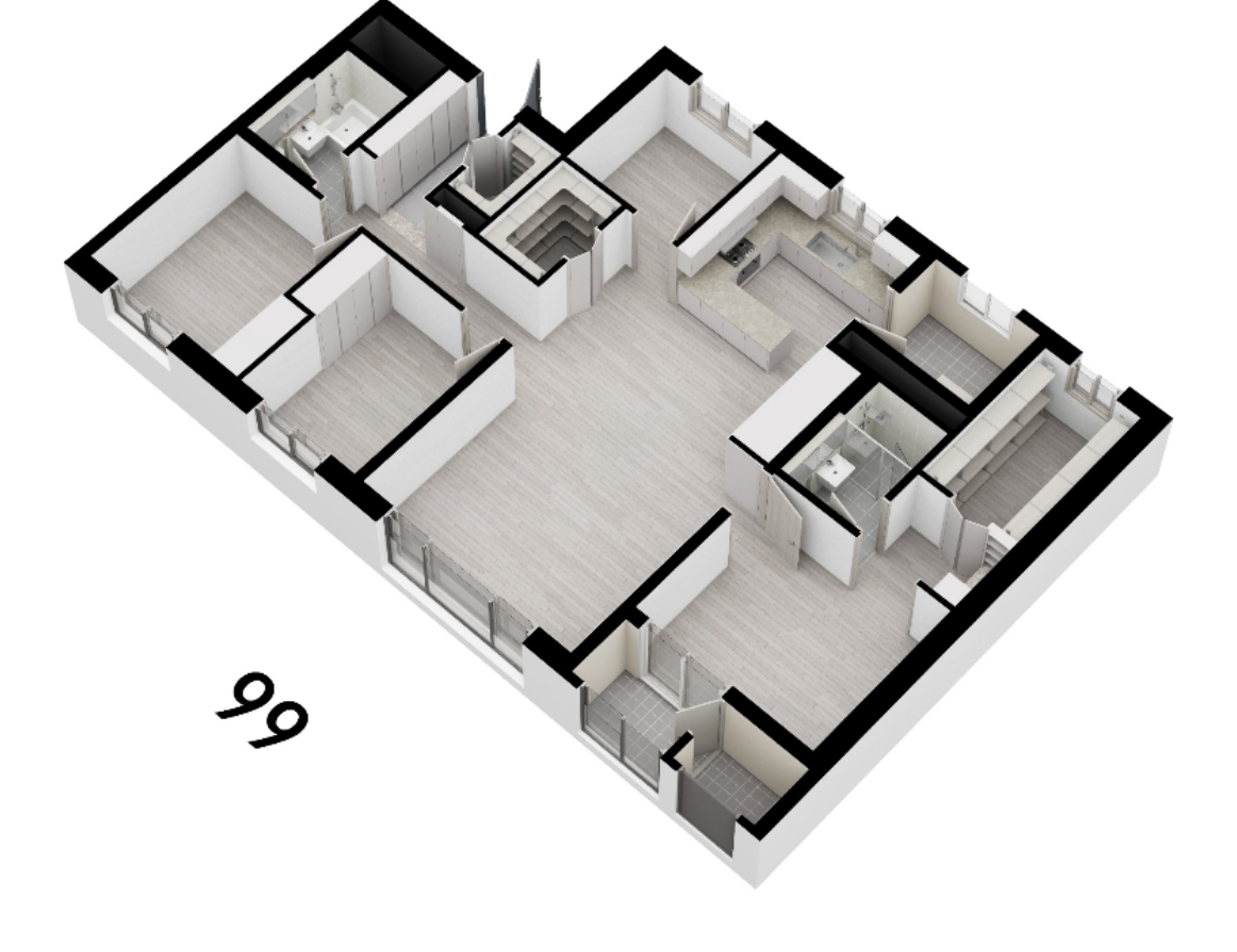 99㎡ 아이소메트릭
